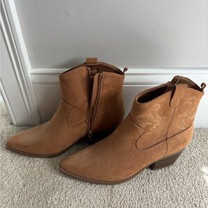 Old Navy Brown Ankle Booties